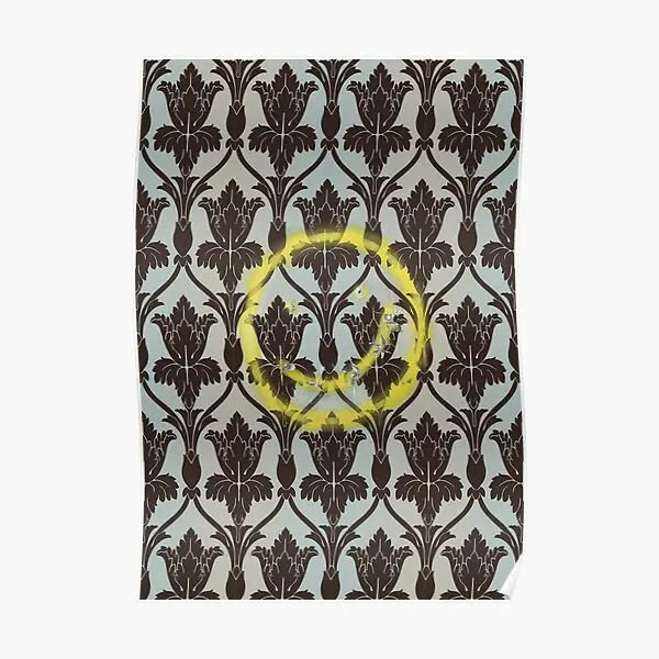 

221B Wall Smiley Poster Modern Room Print Home Decoration Picture Mural Art Vintage Funny Decor Painting Wall No Frame