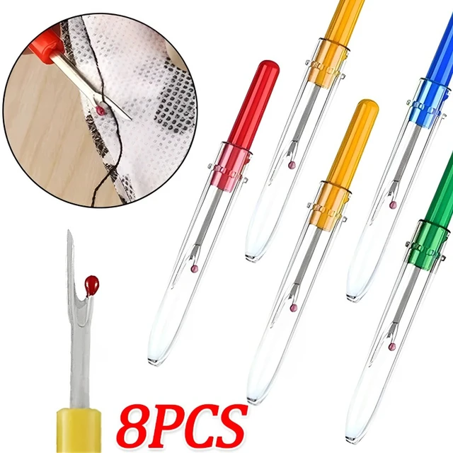 Led Plastic Handle Craft Thread Cutter Seam Ripper Stitch Unpicker Sewing  Tool Cloth Diy Cross Stitch Seam Ripper Tool - AliExpress