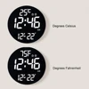 RGB LED Digital Wall Clocks Intelligent Wifi App Control Temperature Date Week Display Multi-functional Electronic Alarm Clock 5