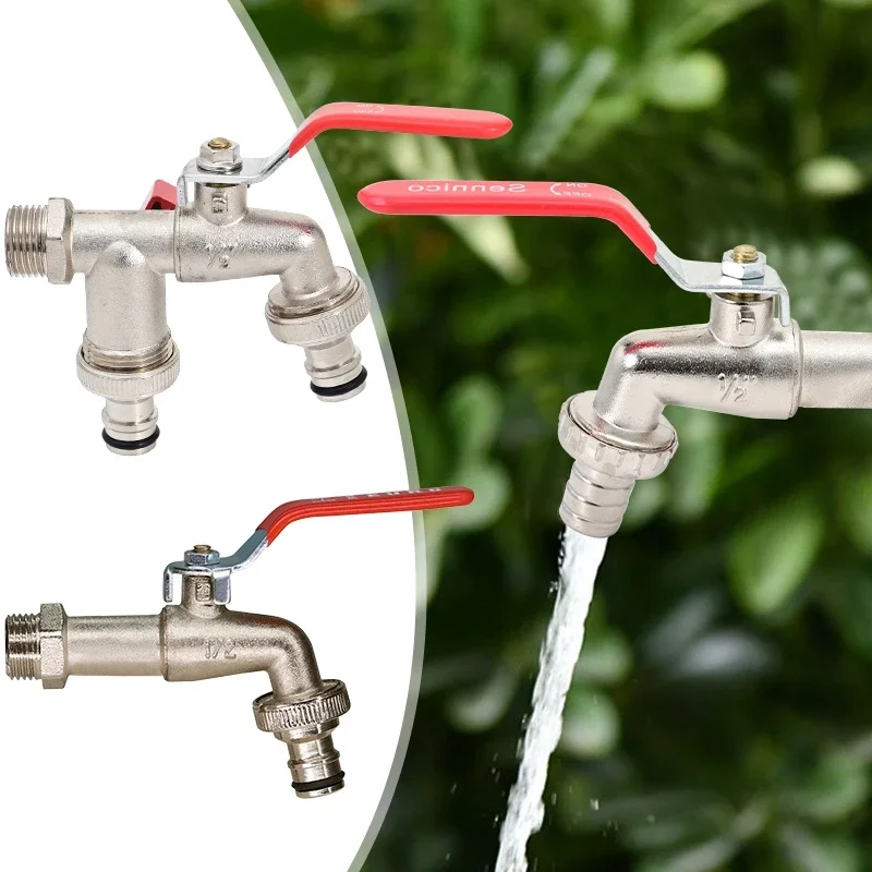 Confezione da 2 adattatori per tappi serbatoio IBC S60x6, connettore per tubo da giardino da 1/2 pollice, adatto per serbatoi per acqua piovana IBC, | Leroy Merlin