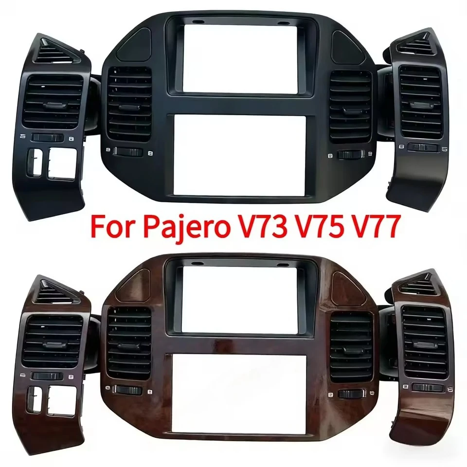 LHD Montero MR용 AC 커버 1개 402450   Shogun V60용 Pajero V70 팬 블레이드 리프용 대시보드 에어컨 통풍구 배출구