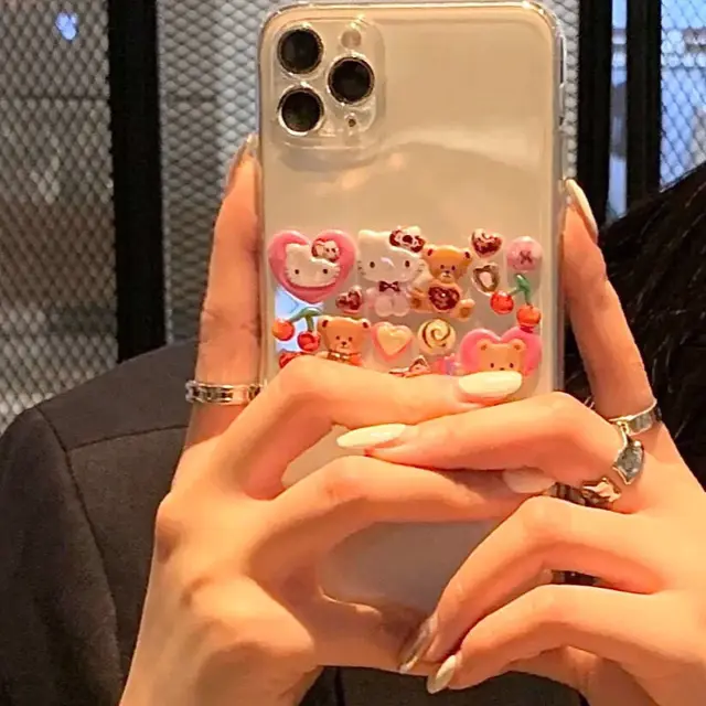 TAKARA TOMY Hello Kitty Pikachu Three-dimensional Bubble Gum Cute Cartoon Reward Sticker Phone Case and Other Diy Stickers 5