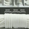 White 4/5/6mm Potted Water Absorbent Polyester Rope Self Watering Wick Cord DIY Round Automatic Waterer Soil Moisturizing Access 3