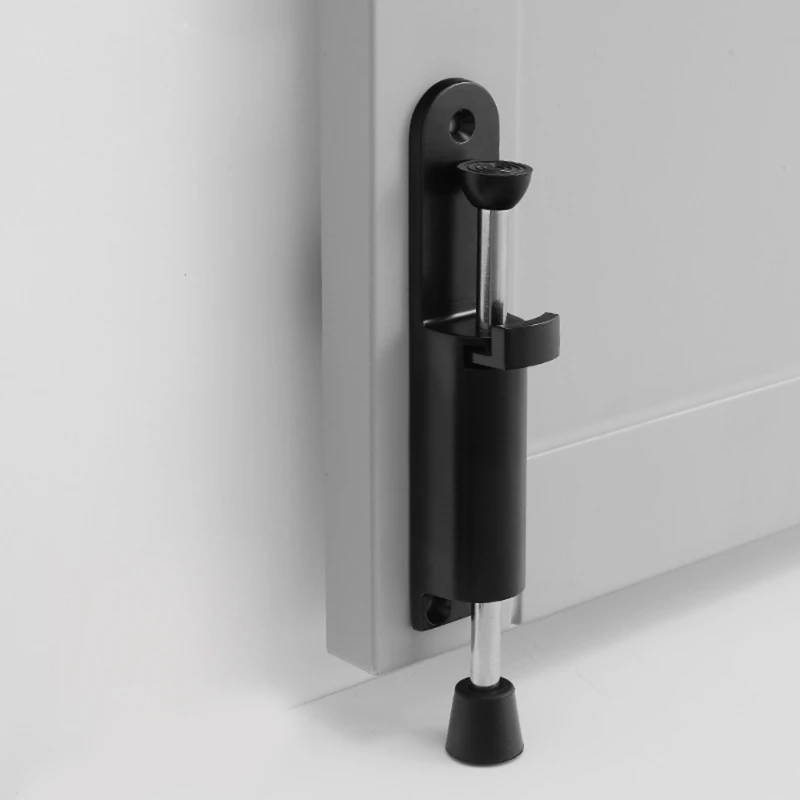2pcs Sturdy Door Kickstands With Telescopic Spring For Stability Daily Use