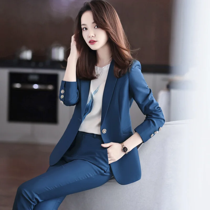 

High-Grade Suit Women's Spring and Autumn Fashion Business Wear Temperament Goddess Style Work Clothes Small Suit Jacket
