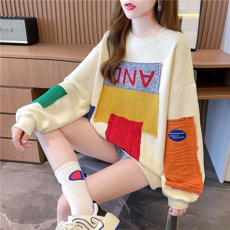 

Coquette Sweatshirts Women 2023 Graphic Aesthetic Tops Sweatshirt Pulovers Star Clothes Korean Fashion Vintage Streetwear Autumn