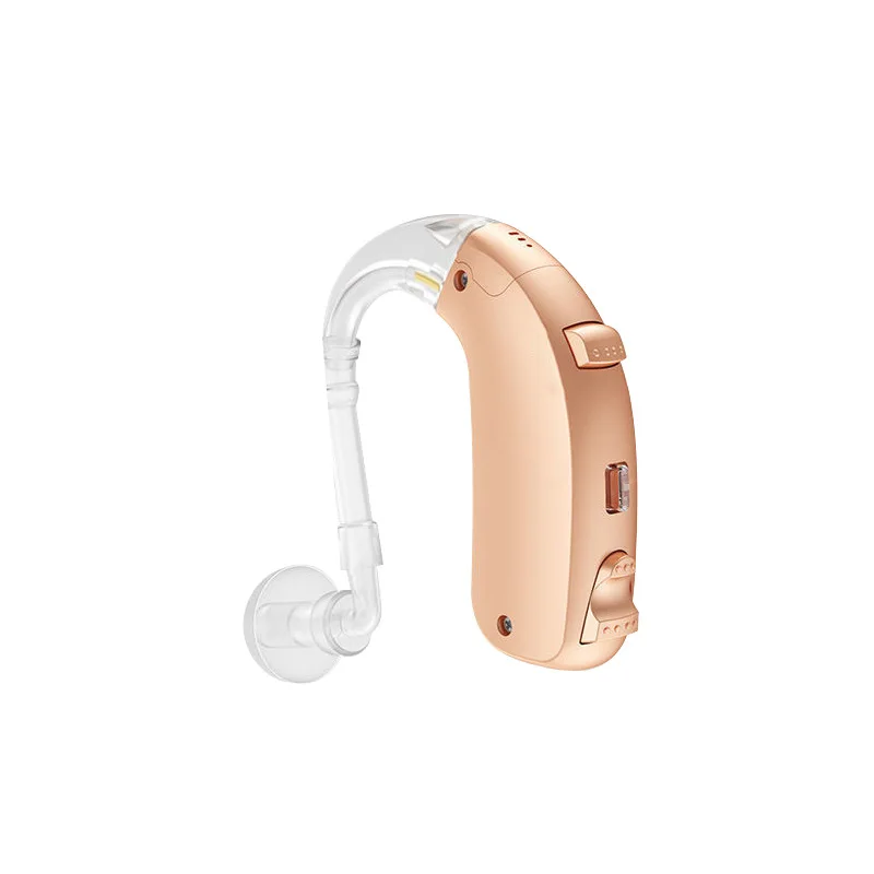 2024 New digital rechargeable hearing AIDS High power 16-channel adjustable sound BTE hearing AIDS for deafness sound amplifiers 3