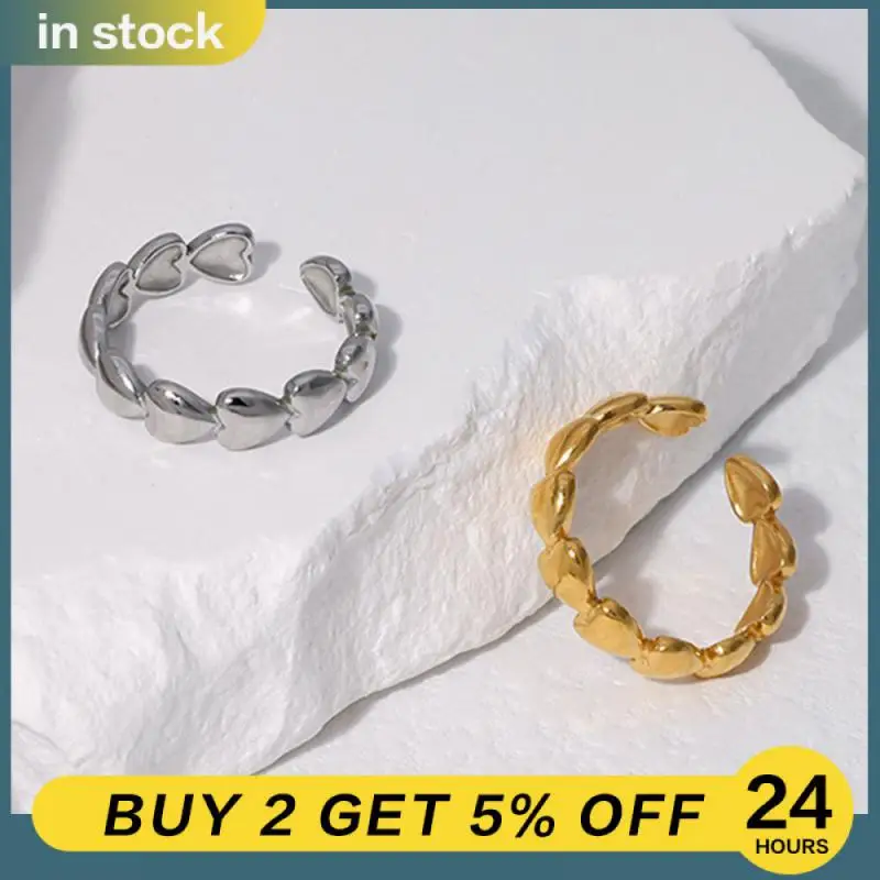 

Fashion Accessories Gold-plated Ring Niche Jewelry And Accessories Unique Design Cold Wind Ring Opening Popular Jewelry Ring