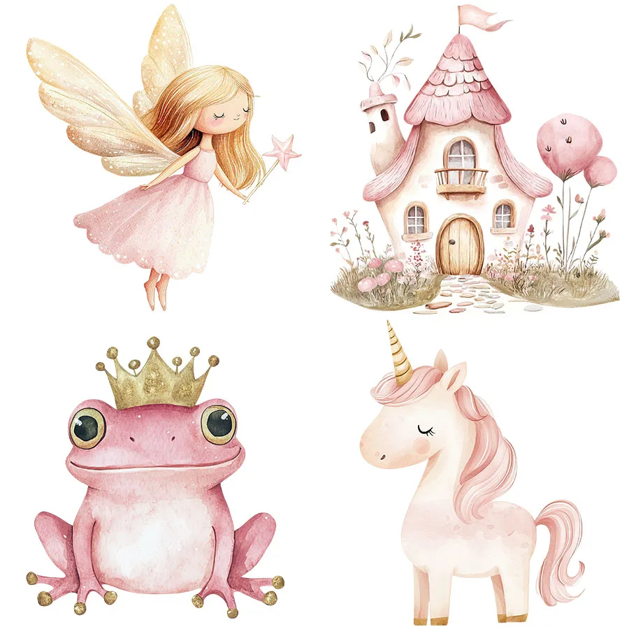 Cartoon Stickers Decorative Stickers Self Adhesive Stickers Custom Stickers Stationery Stickers Paper Stickers Adhesive Stickers Decorative Labels Stickers Animal Stickers Cartoon Sticker 12pcs Pink Woodland Fairy Animals DIY UV DTF Cup Wrap Transfer Sticker Glass Coffee Mugs Greeting Cards School Craft Party Decor