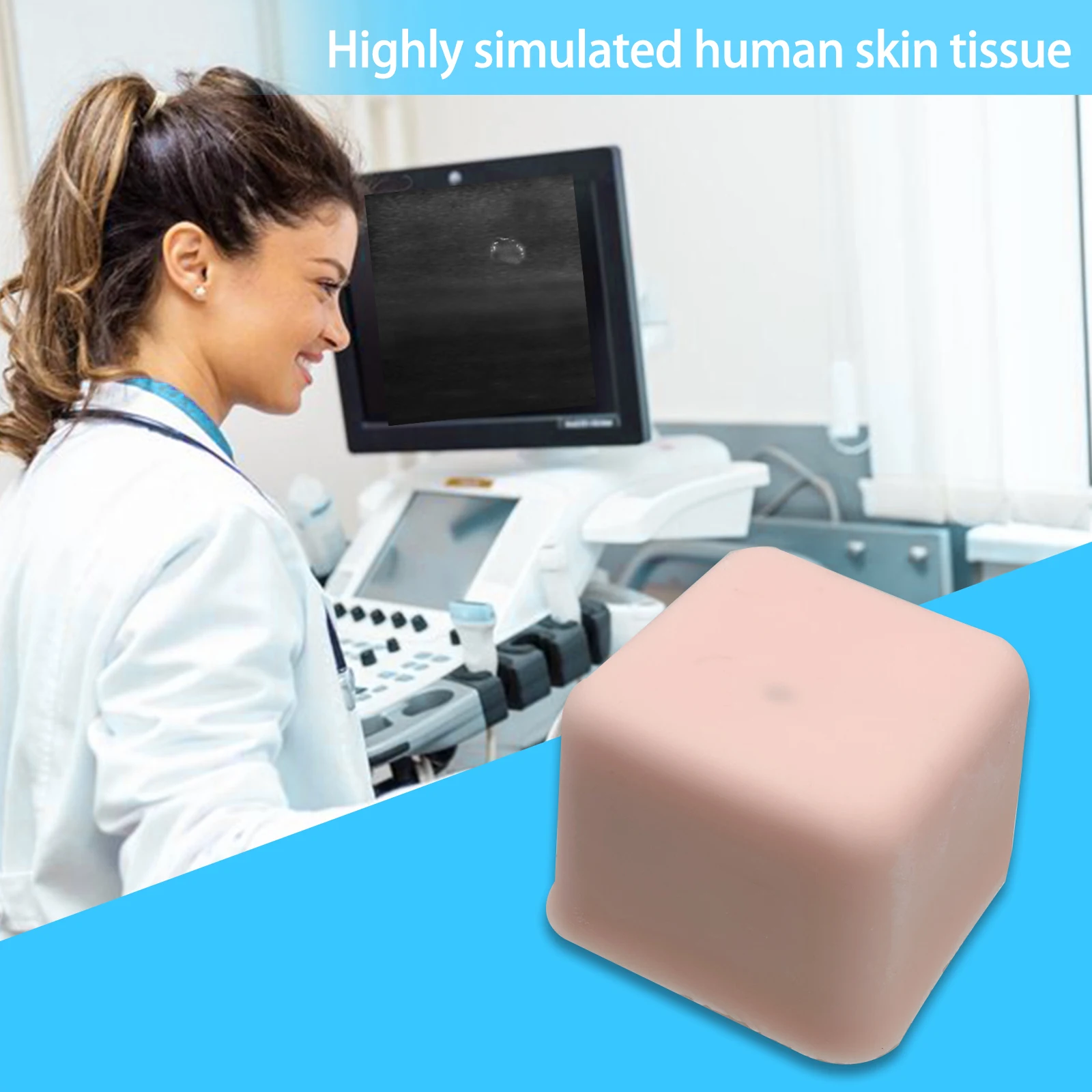 Ultrasound guided tumor ablation therapy phantom medical simulater ultrasound intervenion training teaching