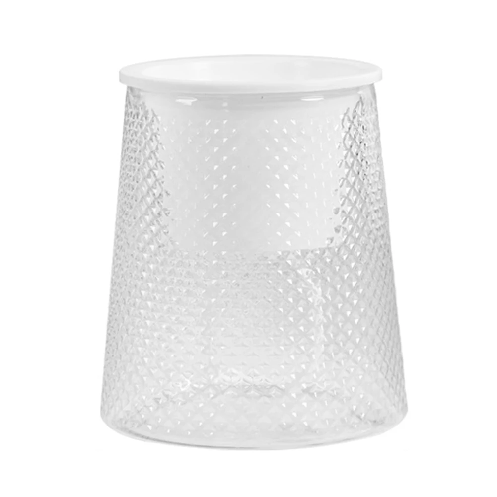 

Hydroponic Flower Pot Transparent Automatic Water-Absorbing Flowerpot Self Watering Flower Pot Office Green Plant Vase