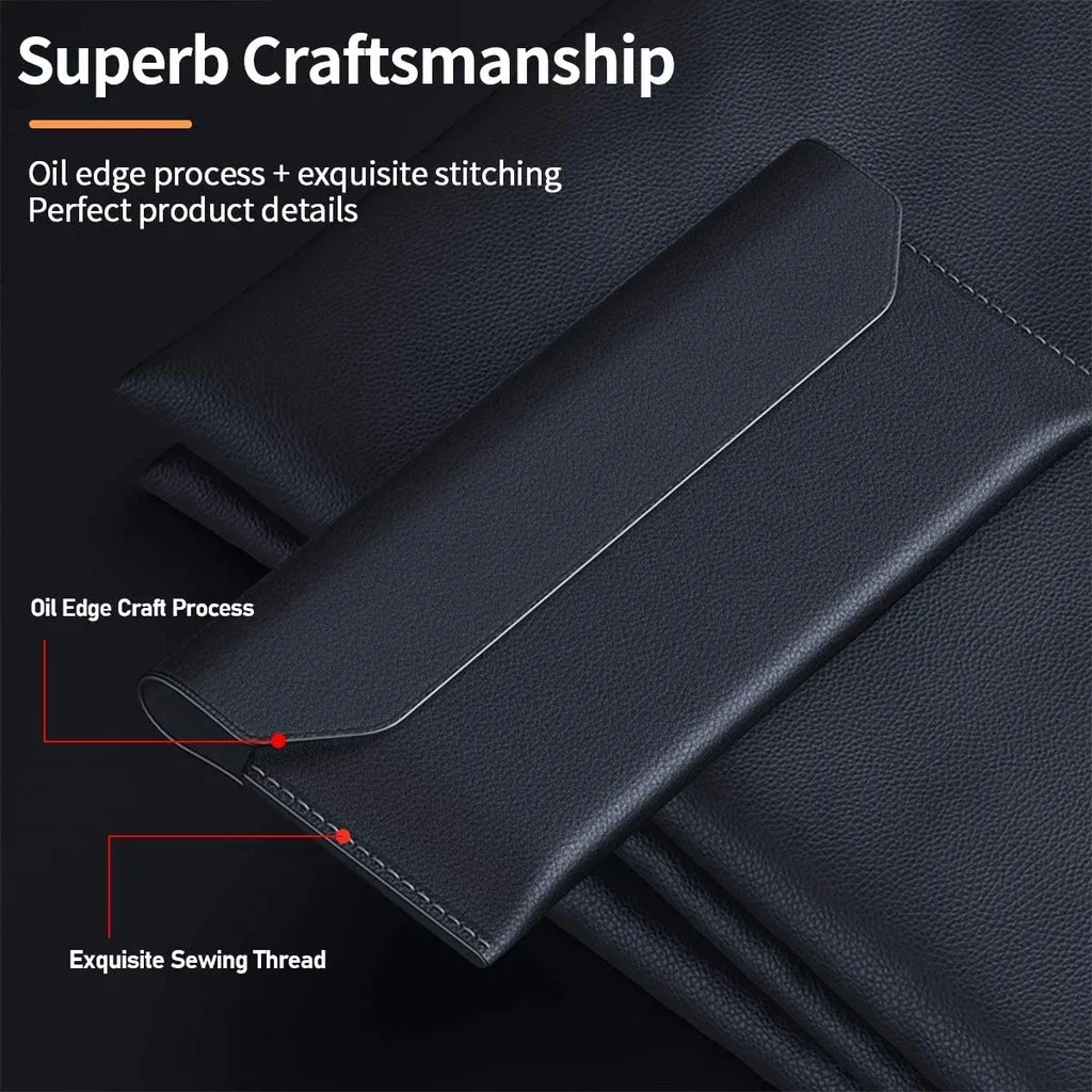 Genuine Leather Universal Magnetic Pouch Bag with Ultimate Design