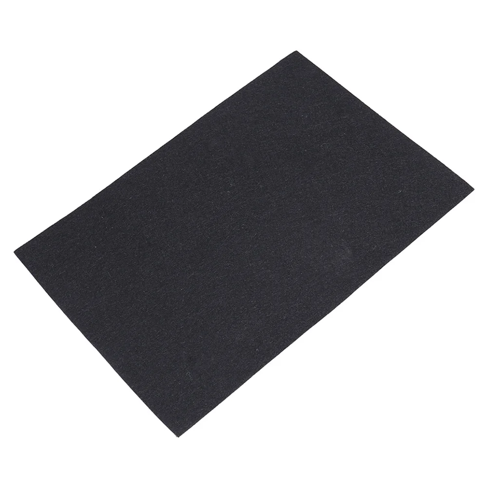 20pcs 자체 접착 펠트 시트 가구 다리 보호를위한 검정색 3mm 두꺼운 Diy 공예 장식 수리 펠트 시트