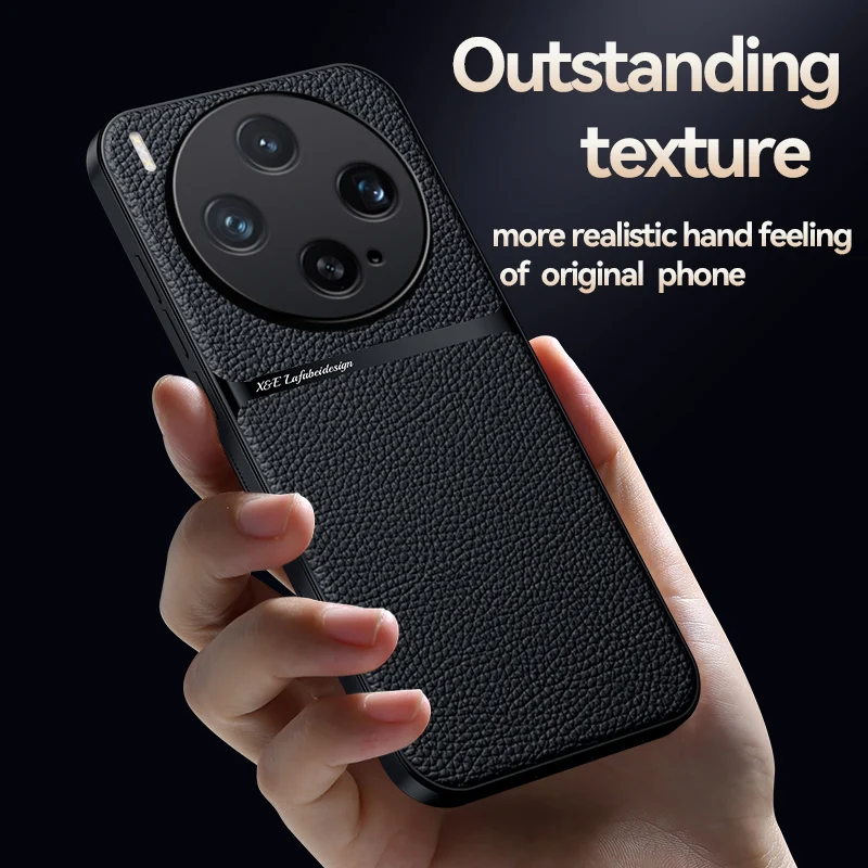 Magnetic PU Leather Ultra-Thin Drop-Proof Camera Protection Case