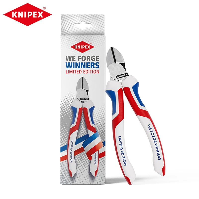 

KNIPEX 70 02 160 S7 Diagonal Side Cutter Pliers 160mm – WE FORGE WINNERS Limited Edition