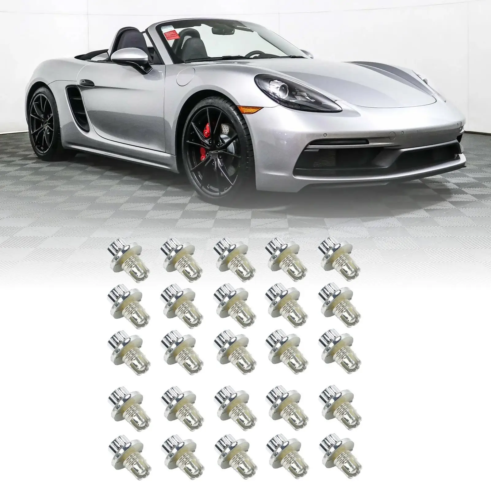 for car Wheel Rivets Silver Color Wheel Rim Rivets Deformation Resistant for car