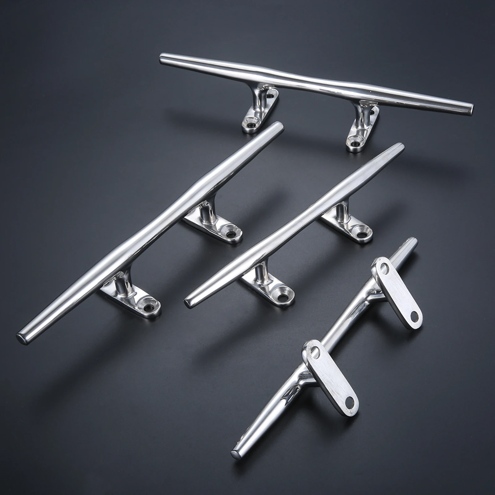 

1 шт., 6, 8, 10, 12 дюймов, тяжелый базовый шнур для лодки, канат, столбик, якорное оборудование, морская яхта, нержавеющая сталь 316