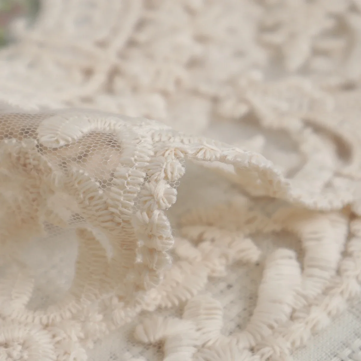 1pc-European Oval Lace Embroidered Coaster Bedroom Study Kitchen Cup Table Mat Food Fruit Plate Cover Cloth Christmas Decoration