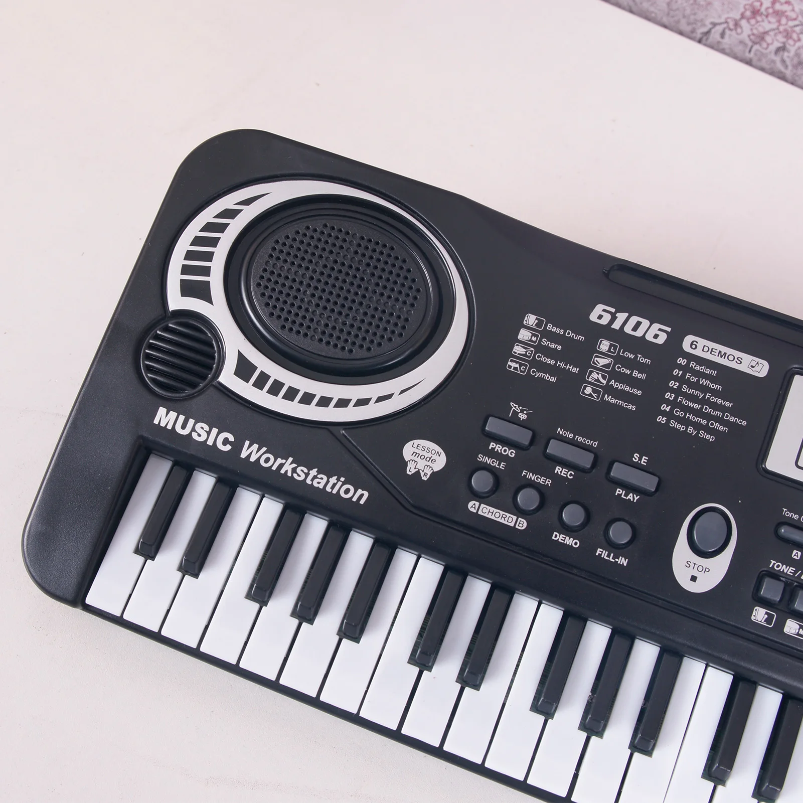 Digital Electronic Keyboard 61 Keys Black Digital Music Electronic Keyboard Electric Piano Kids Musical Instrument - 3