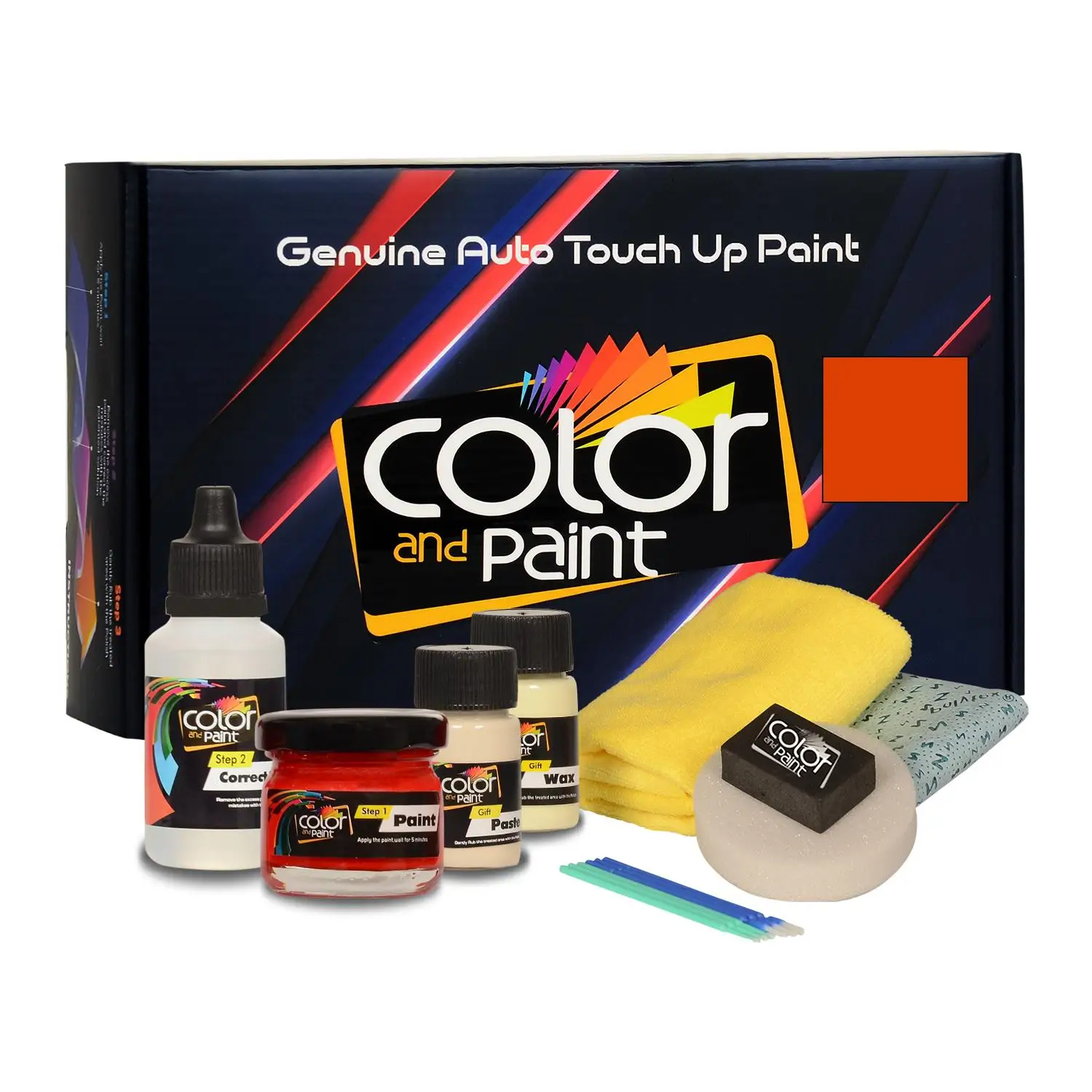 

Color and Paint compatible with Holden Automotive Touch Up Paint - PAPAYA - 1 E020 - Basic Care