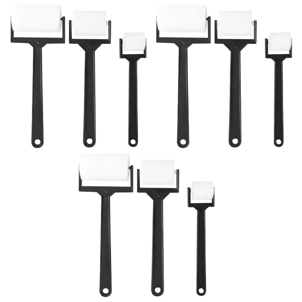 

3 Sets Sponge Painting Brushes DIY Coloring Tools Sponge Roller Brushes