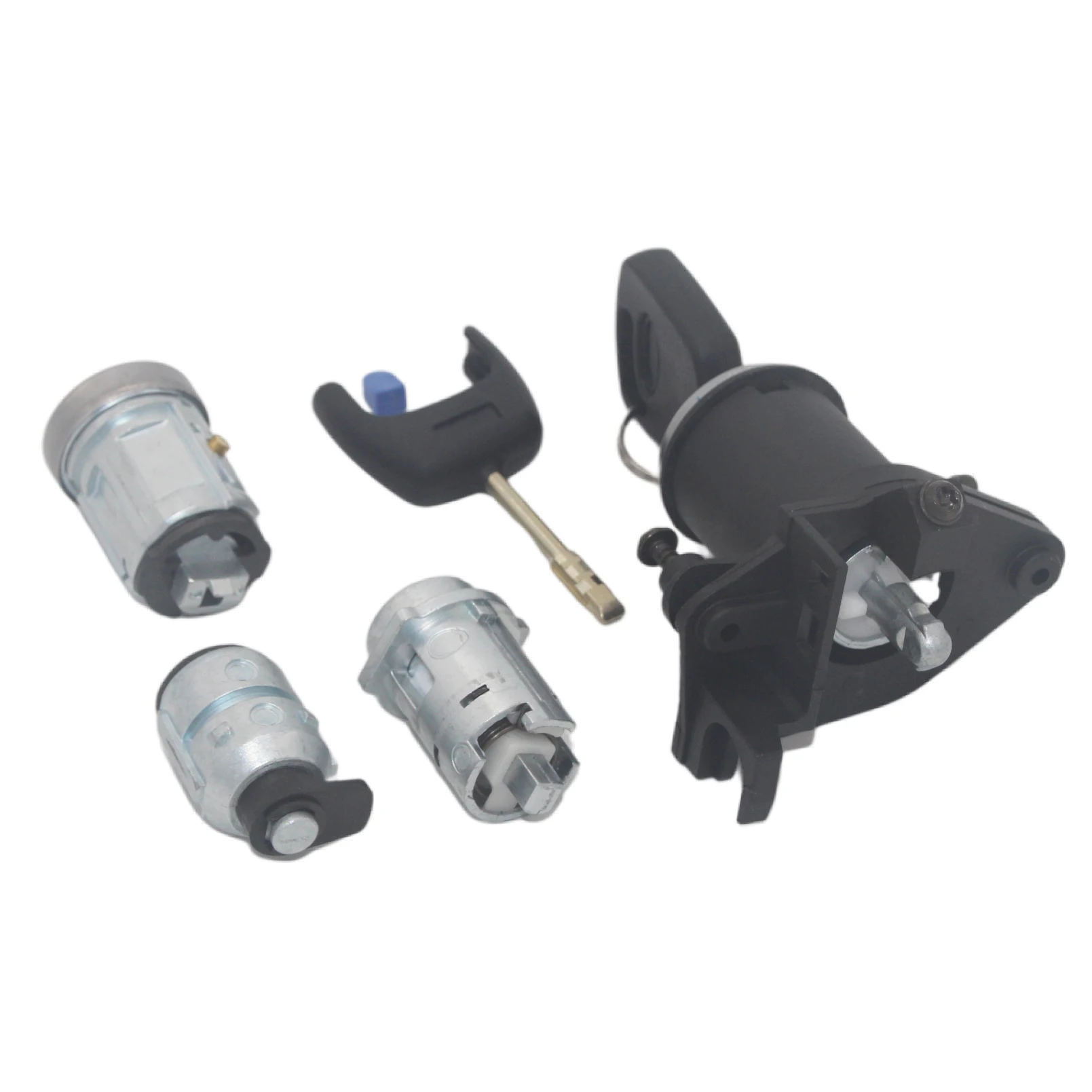 포드 피에스타 MK5 퓨전 (CBK) 2003용 풀 락 세트 점화 스위치 좌우 도어 트렁크 락 2S61A22050BM 1479660 AL084