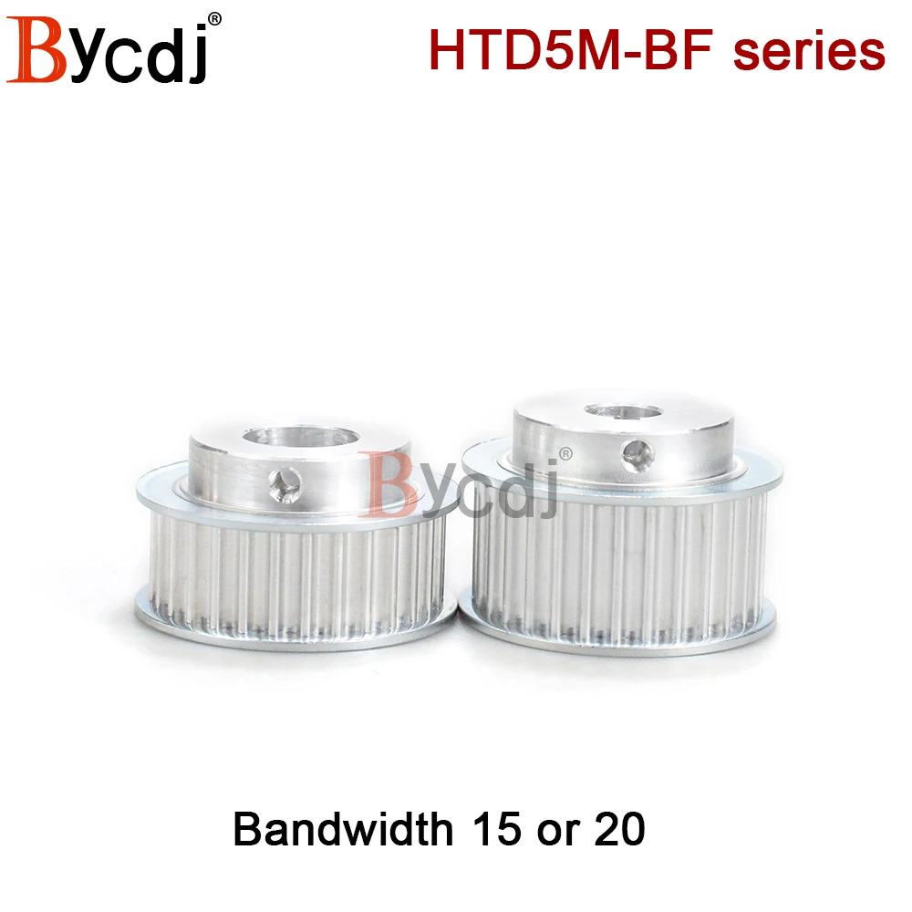 20 Teeth 5M Synchronous Pulley keyway Bore 8/10/12/12.7/14/15/16/17/18mm for Width 10/15/20mm HTD5M Timing Belt Pulleys 20T BF