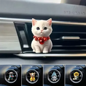 Cartoon Cat/Dog Car Vent Diffuser 1