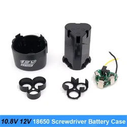 Compact Screwdriver Drill Battery Case with 18650 Holder and 30A BMS Board (Case Bracket BMS)