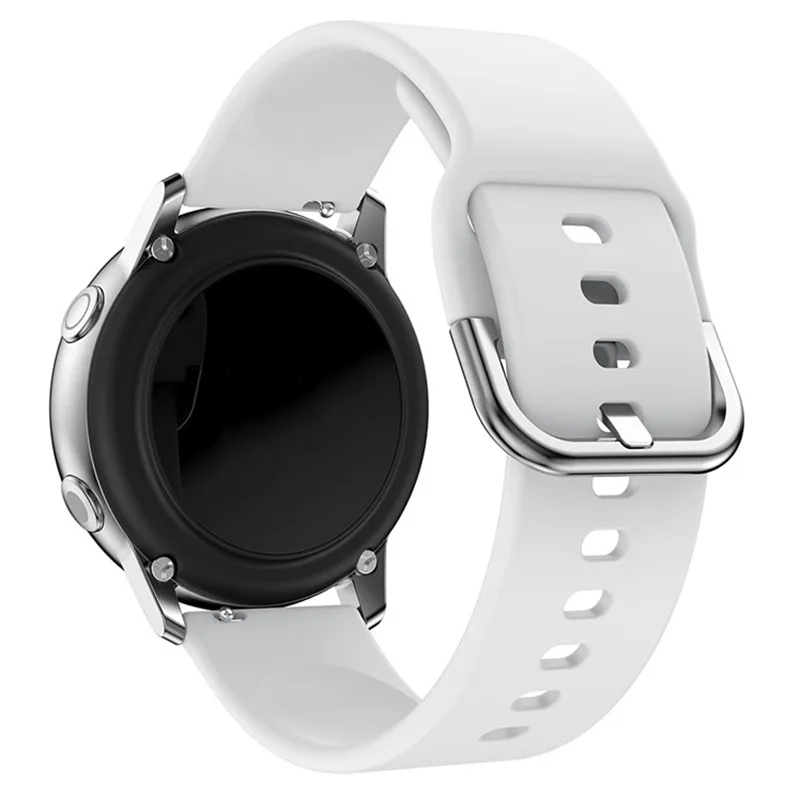 Ремешок силиконовый для часов Amazfit Bip GTS 2 3 4 GTS2mini Gtr 2 4 42 мм, браслет для Samsung Galaxy Watch 5 4 40 мм 44 мм, 20 мм 22 мм (art.: 3920c1bca30bb) - 3920c1bca30bb