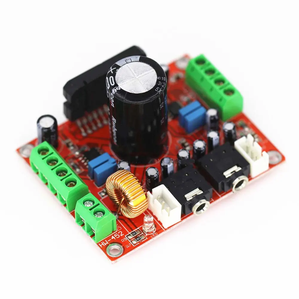 

TDA7850 4X50W Car Audio Power Amplifier Board Module BA3121 Denoiser DC 12V