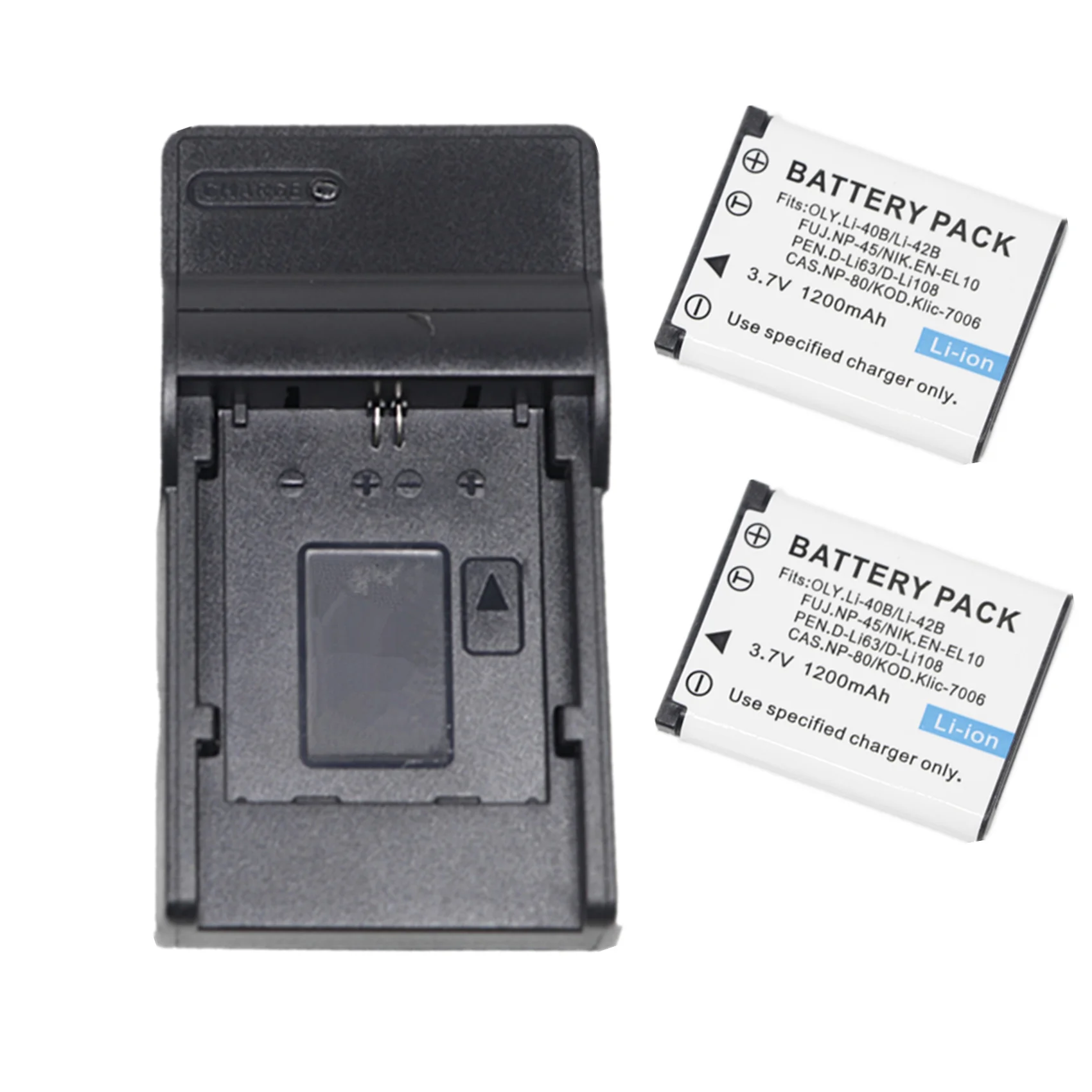 Batteria Per Fotocamera En-El10 O Caricabatterie Usb Per Nikon Coolpix S60 S80 S200 S210 S220 S230 S500 S510 S520 S570 S600 S700 S3000 S4000