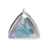 Abstract Teal Purple Gold Marble Facial Tissue Box Cover Rectangular 1908 Pink Green PU Leather Tissue Box Holder 3
