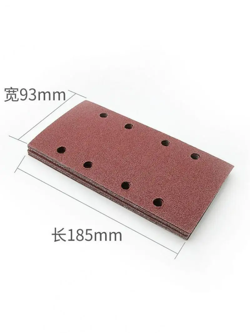 10pcs 95x180mm Square Self-adhesive Sandpaper Sander Grit 40-800 Sand Paper Sanding Disc Abrasive Tools For Polishing Wood