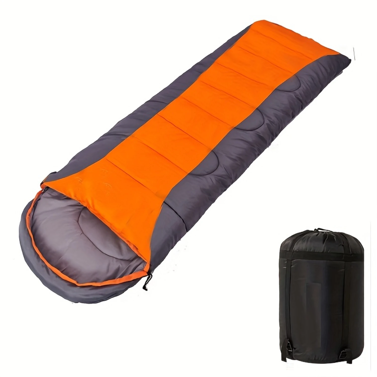 Three-Season Camping Sleeping Bag-Perfectly Insulated for Comfortable Temperatures, Ultra-Lightweight for Easy Carrying, Durab
