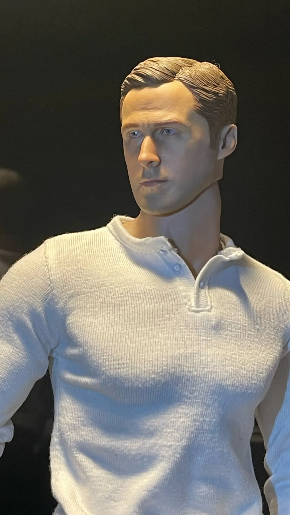 

Ryan Gosling Male Head Carving Sculpt DIY Figure Movie DOll Toys 1/6 Soldier Model for 12'' Action Figure Mocel