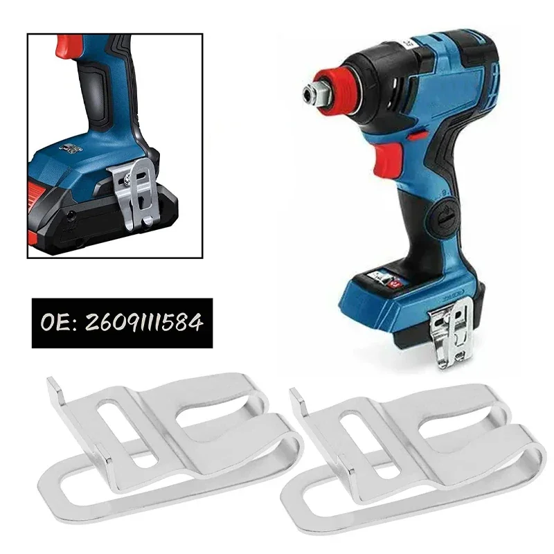 Pro makita/milwaukee/bosch/dewalt/worx/craftsman/ryobi/ridgid rázový ovladač vrtačka štípnutí držák pás hák klip pro elektrický nástroje