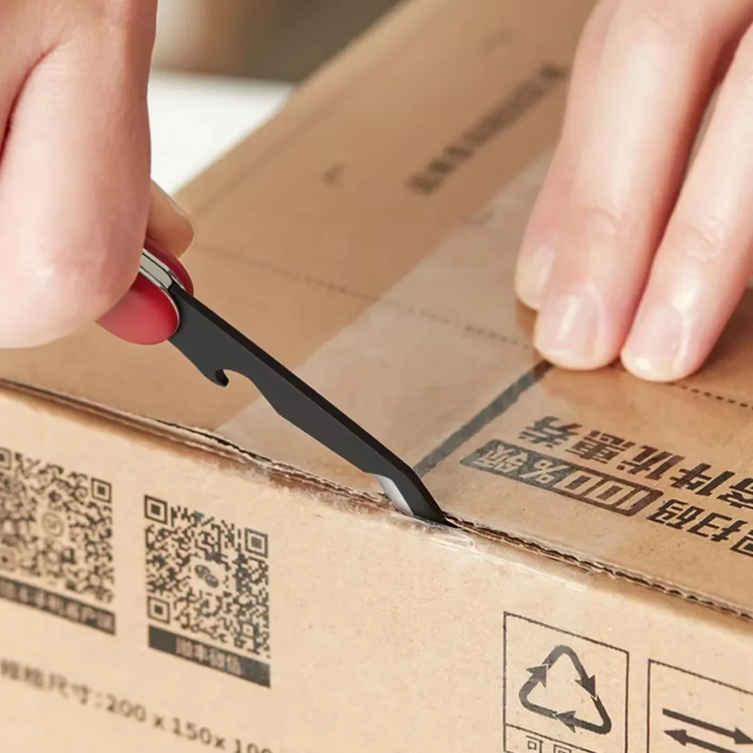 Huohou Mini Out of The Box Sharp and Easy To Use Small and Good Grip for Cutting Wooden Sticks Pencils Lines's Unpacking Knife utility knife
