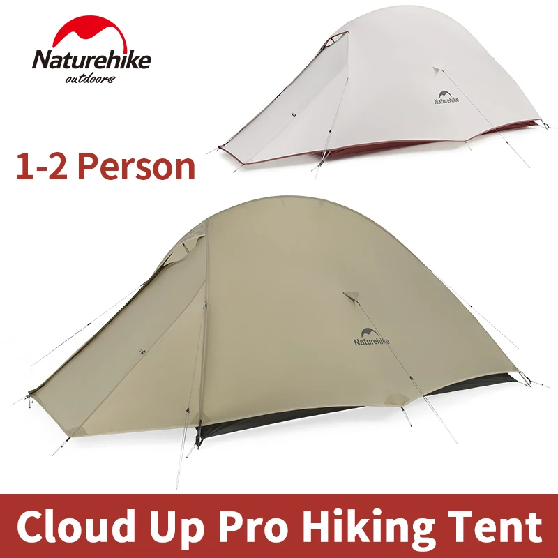Naturehike Cloud Up Pro Tent Ultralight 1.36kg 1-2 Person 20D