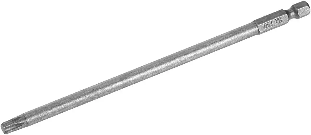 

T25 Magnetic Torx Screwdriver Bits, 1/4 Inch Hex Shank 5.91-inch Length S2 Power Tool