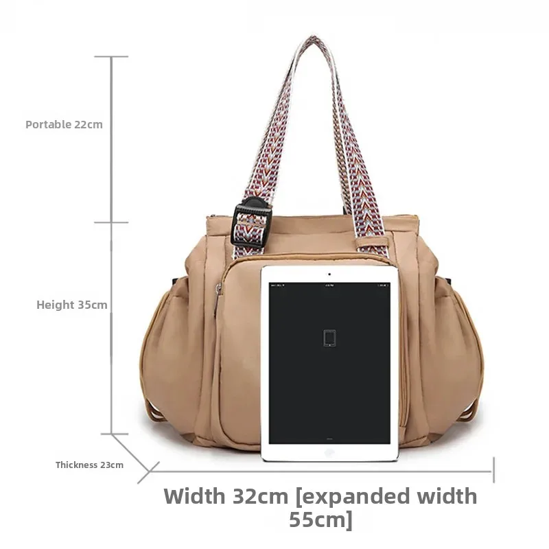 3-in-1 Mommy Bag Baby Diaper Bags Multifunctional Women's Tote Backpack Travel Duffel Airport Bags Foldable Gym Bag