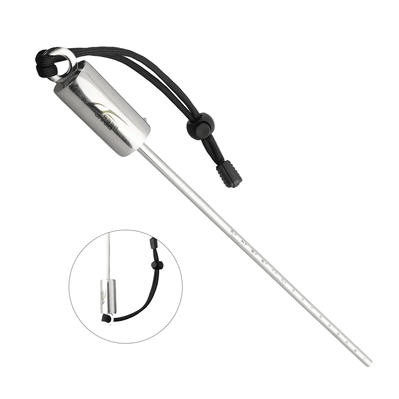 Ding Stick Diving Pointer Rod Diving Accessories Stainless Steel White/black/orange/yellow Underwater Probe New Practical 6