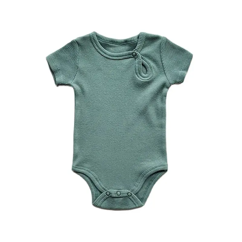 New Baby Summer Cotton Rompers Short Sleeve Bodysuits Infants One Piece Clothes 0-2T Baby Boys Girls Jumpsuits Baby Jumpsuit Cotton  Baby Rompers