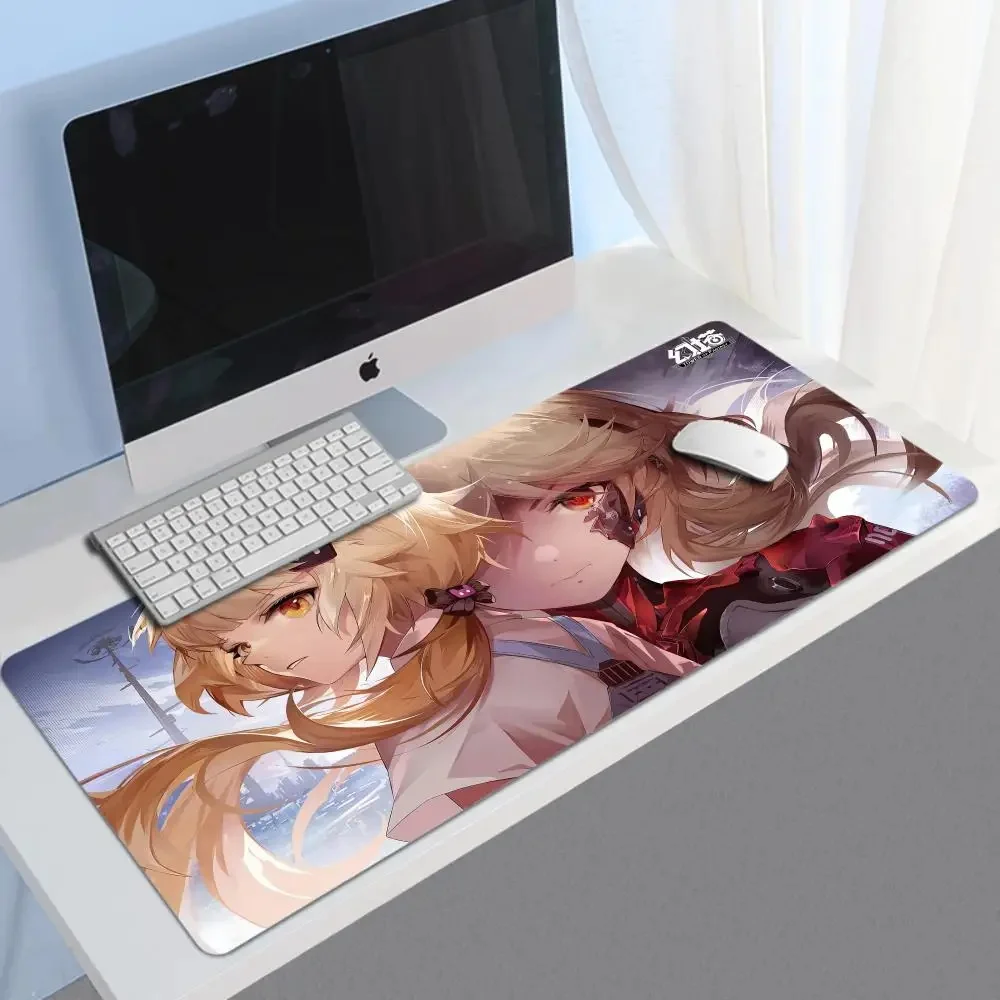 

Anime Kawaii Desk Accessories Tower of Fantasy Large Mouse Pads Rubber Mousepad 900x400mm Keyboard Mat Desk Mats Mause Gamer Pad