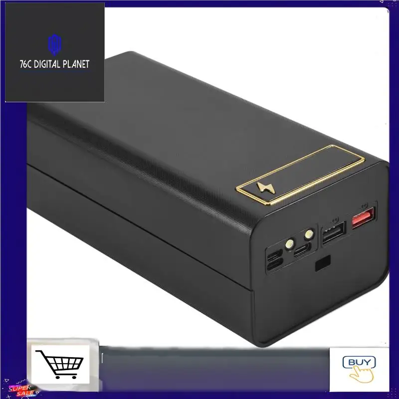 24-Hour Delivery 21X18650 Battery Case Welding Free Power Bank Case With Light 18650 Battery Charge Box Detachable Portable DIYC 5