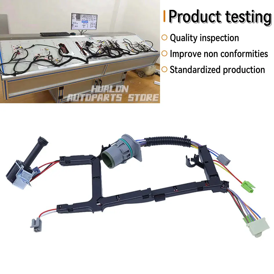 Transmission Internal Wiring Harness 12143296 350-0025 77995A 4L60E 4L65E With 13 Pin Connector 1993-2002