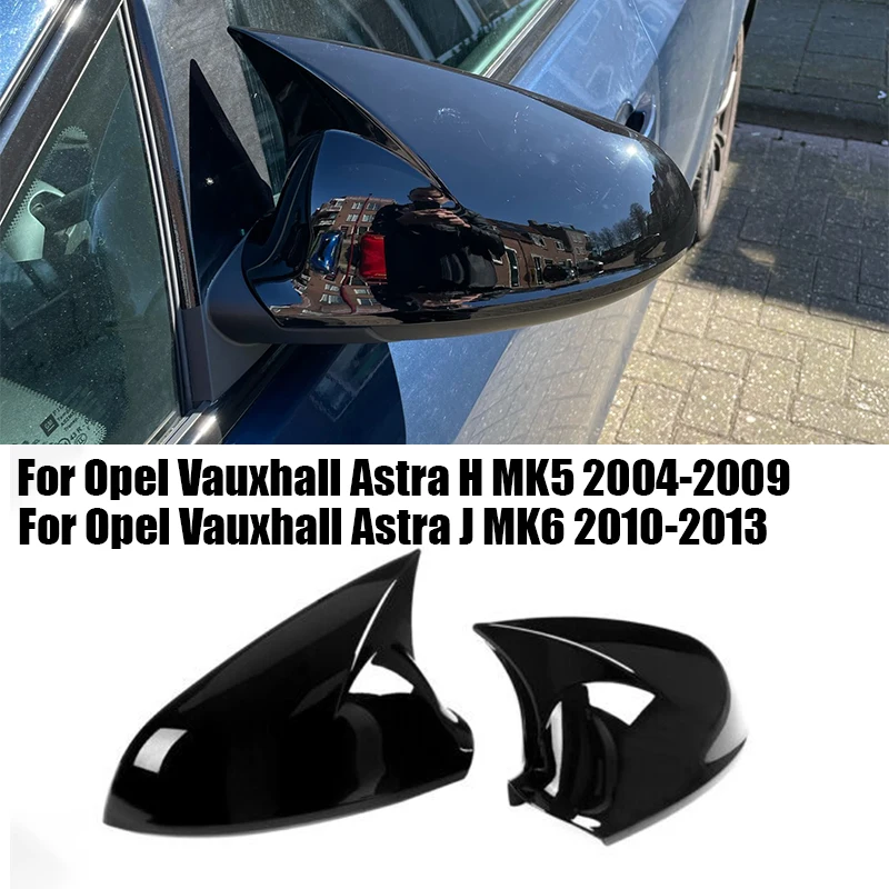 

Car Rearview Sticker Side Mirror Cover Wing Cap Exterior Door Case Trim For Opel Vauxhall Astra H MK5 2004-2009 J MK6 2010-2013