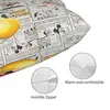 Custom Mickey Mouse Minnie Anime Throw Pillow Covers Cushions Cover for Bed Sofa Rectangle Pillowcase 4