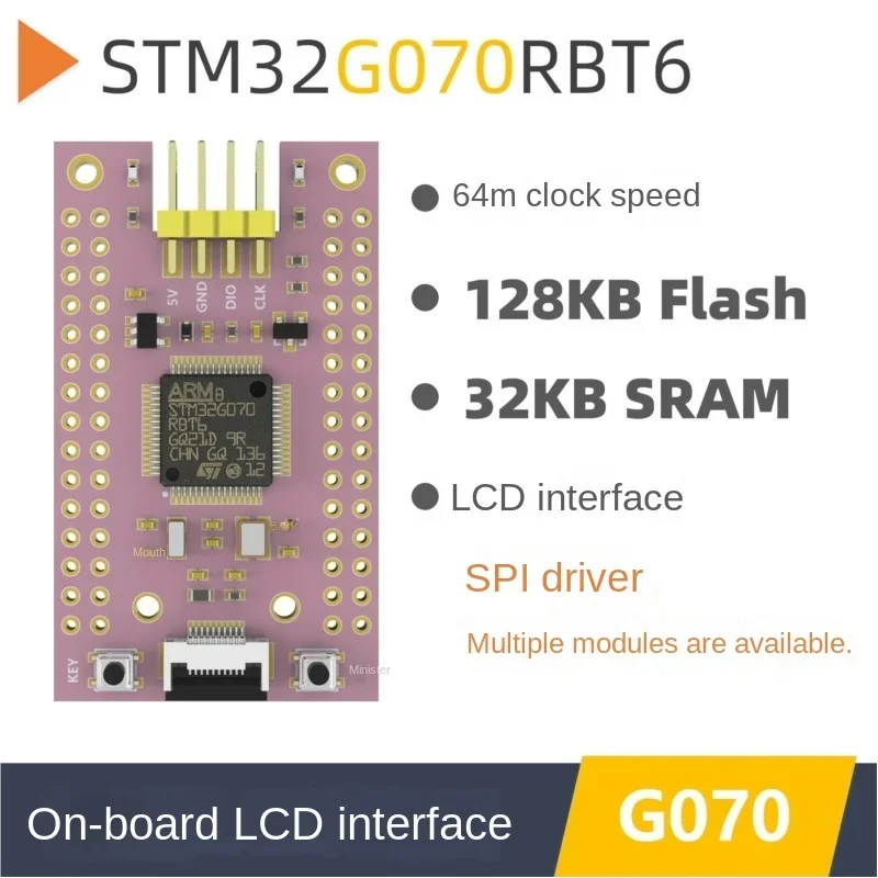 

Плата разработки STM32G070, материнская плата, минимальная система RBT6, замена STM32F103/070