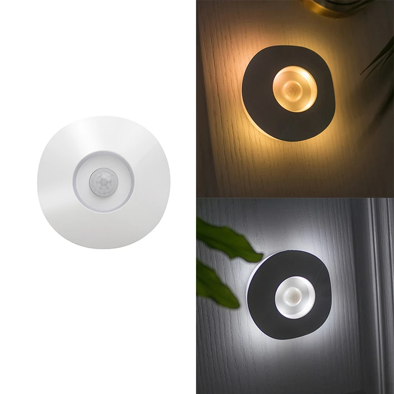 

LED Under Cabinet Light Battery Powered Wardrobe Closet Smart Puck Lights Kitchen Cupboard Night Lamp